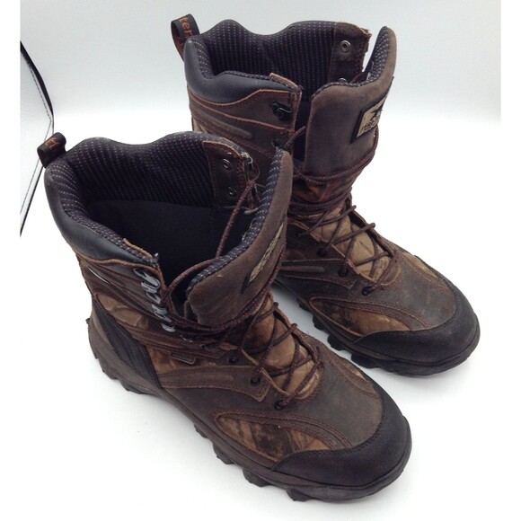 Irish Setter Thinsulate Ultra Boots Men 10 Camo 600 Gram Waterproof Hunting Logo - Picture 2 of 14
